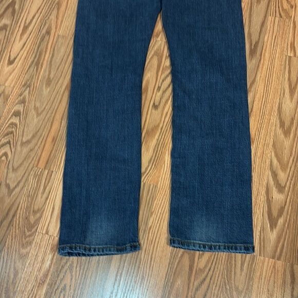 Men’s Wrangler Retro Slim Straight Blue Jeans, 32 X 36 - Picture 4 of 10